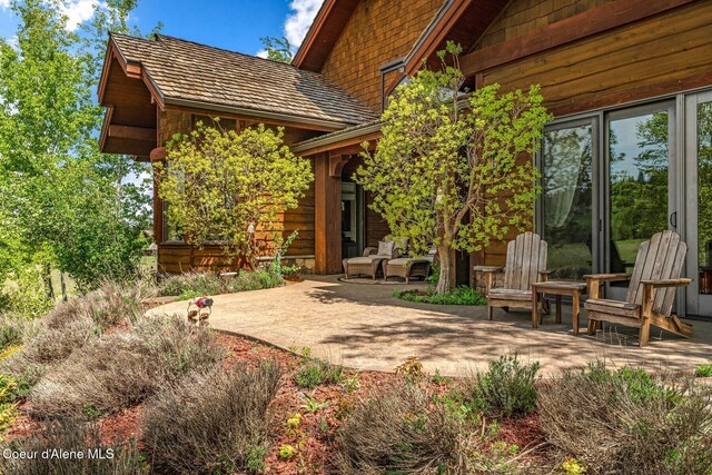 16829 S Lazurite Dr, Coeur Dalene, ID 83814 - view of patio