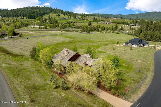 16829 S Lazurite Dr, Coeur Dalene, ID 83814 - aerial view of sparsely populated area with a forest