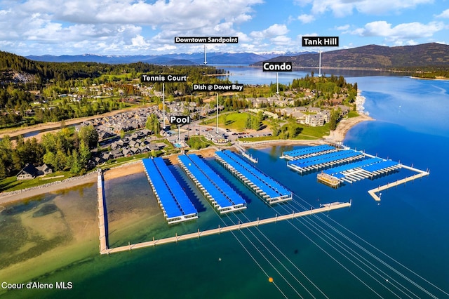 500 Guthrie Pl Unit 1303, Dover, ID 83825 - bird's eye view of a water and mountain view