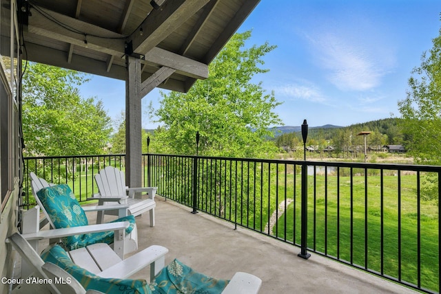 500 Guthrie Pl Unit 1303, Dover, ID 83825 - balcony with a mountain view