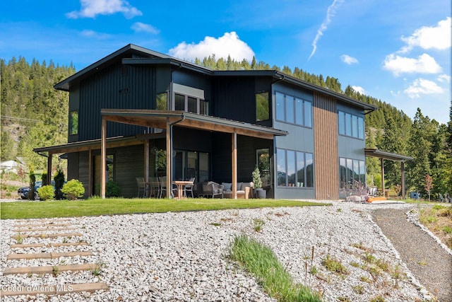 55 S Thistle Down Ln, Laclede, ID 83841 - view of back of house