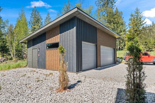55 S Thistle Down Ln, Laclede, ID 83841 - view of detached garage