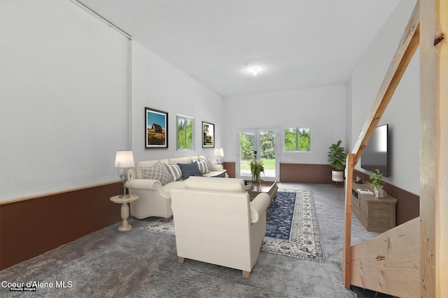 6699 Colburn Culver Rd, Sandpoint, ID 83864 - living area with carpet