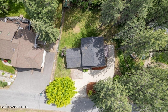 8694 N Clarkview Pl, Hayden Lake, ID 83835 - view from above of property