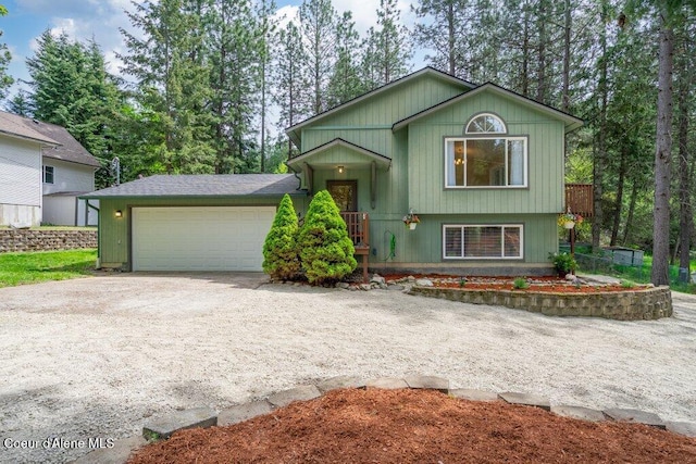 8694 N Clarkview Pl, Hayden Lake, ID 83835 - view of front facade with driveway
