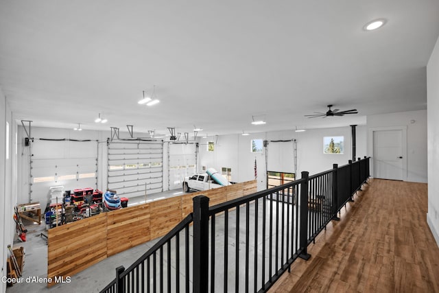 3298 W Coon Creek Rd, Plummer, ID 83851 - hallway featuring wood finished floors