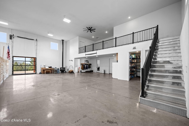 3298 W Coon Creek Rd, Plummer, ID 83851 - garage featuring recessed lighting