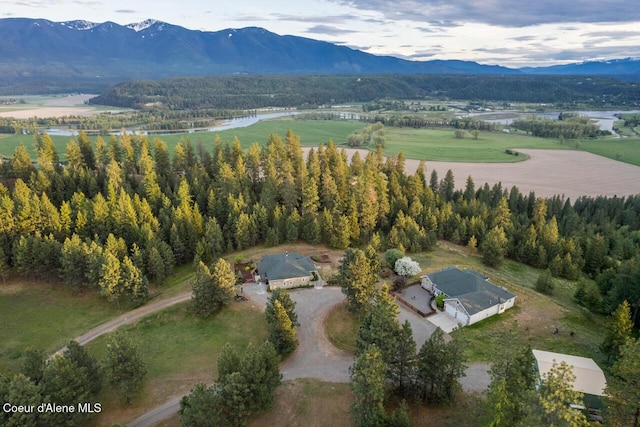 684 Chute Canyon Way, Bonners Ferry, ID 83805 - view of property location with a mountain backdrop