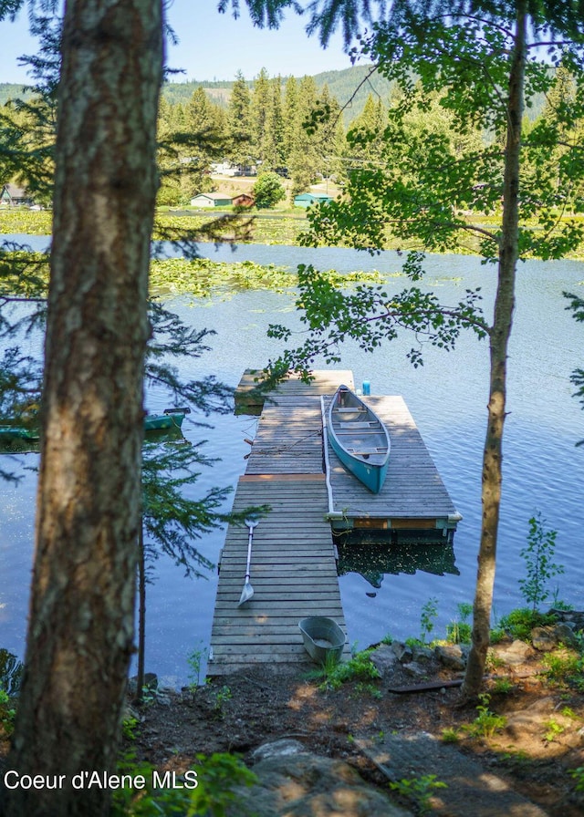 7547 W Channel Ln, Rathdrum, ID 83858 - dock area with a water view