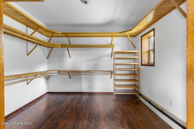 5239 E Dodd Rd, Hayden, ID 83835 - spacious closet featuring hardwood / wood-style floors