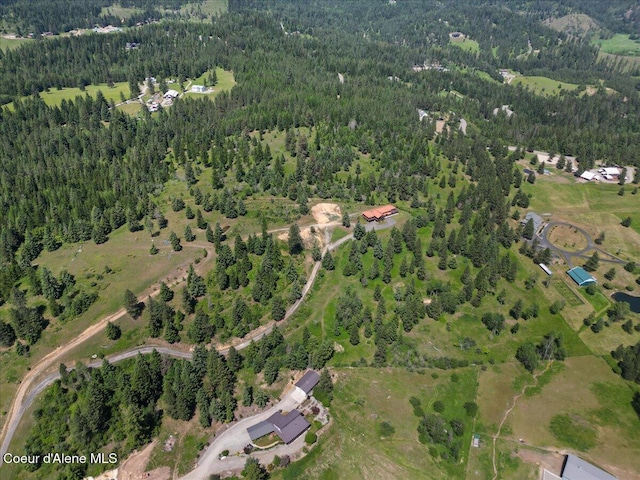 5239 E Dodd Rd, Hayden, ID 83835 - view of property location with a heavily wooded area