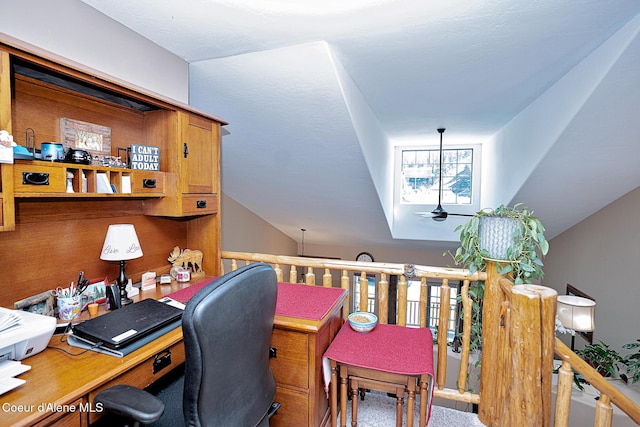 1 Elsie Peak Ct Unit B1 Bldg B, Pinehurst, ID 83850 - office space featuring a ceiling fan and carpet floors