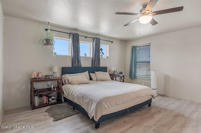 3316 N Van Winkle St, Post Falls, ID 83854 - bedroom with light wood-style floors and ceiling fan