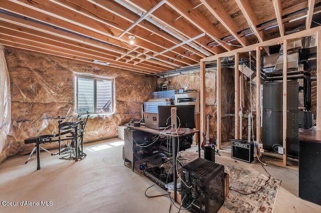 3316 N Van Winkle St, Post Falls, ID 83854 - basement with an office area