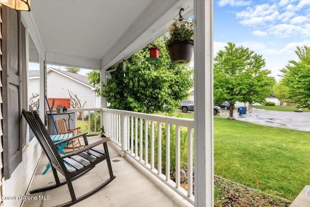 1135 W Wishkah Ave, Post Falls, ID 83854 - view of covered porch