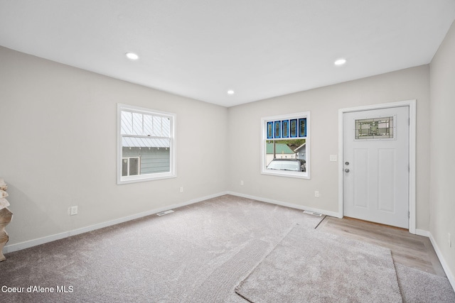 376 Second St, Mullan, ID 83846 - entrance foyer featuring healthy amount of natural light, baseboards, and recessed lighting