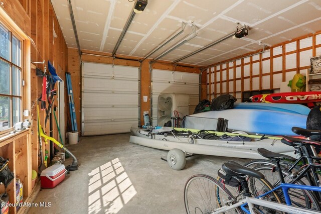 271 W Shore Ln, Sandpoint, ID 83864 - garage with a garage door opener