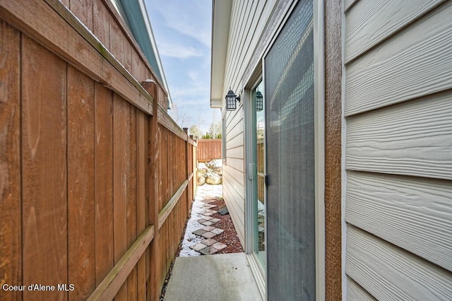 4362 N Meadow Ranch Ave, Coeur Dalene, ID 83815 - view of side of property with fence