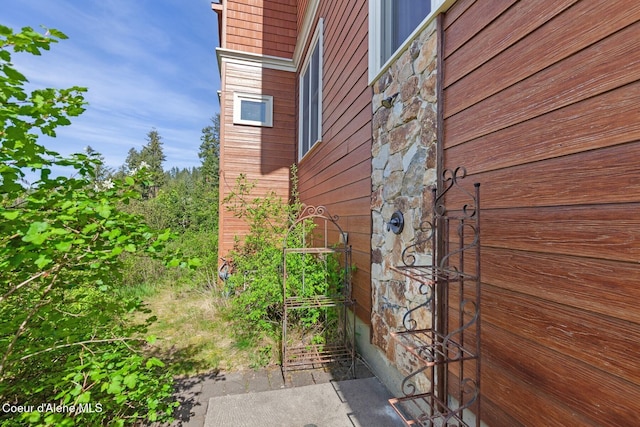 view of property exterior