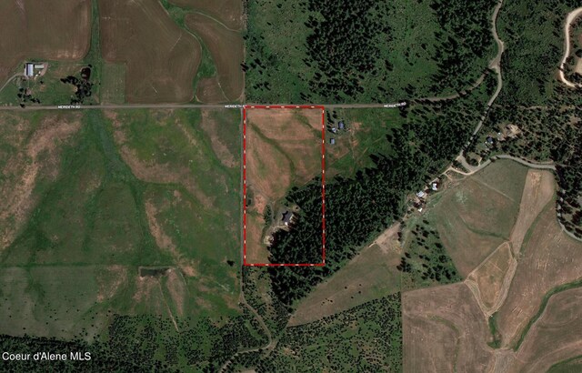1341 Merideth Rd, Plummer, ID 83851 - map / location with property boundaries highlighted