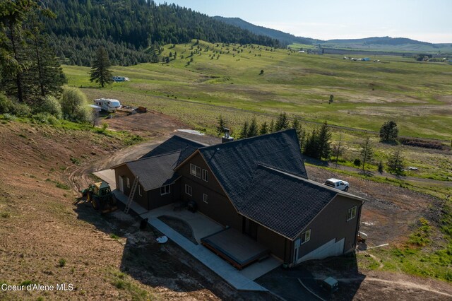 1341 Merideth Rd, Plummer, ID 83851 - overview of rural landscape featuring a mountain backdrop