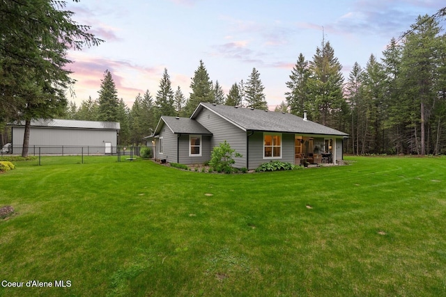 990 Goldfinch Ln, Spirit Lake, ID 83869 - view of property exterior at dusk