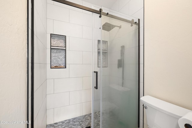 22385 N Ranch View Dr, Rathdrum, ID 83858 - bathroom with toilet and a stall shower