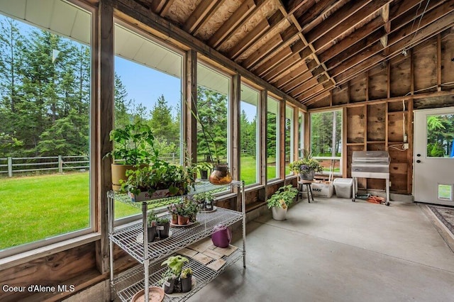 521 Shady Pines Loop, Priest Lake, ID 83856 - sunroom / solarium with lofted ceiling
