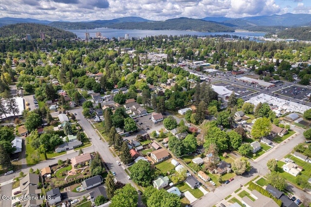 1315 N 7th St, Coeur Dalene, ID 83814 - aerial view of a water and mountain view