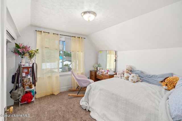 1315 N 7th St, Coeur Dalene, ID 83814 - bedroom with lofted ceiling and carpet floors