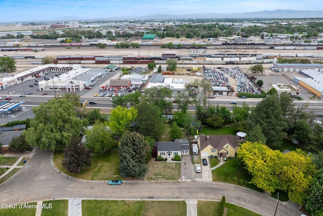 131 Ord Blvd, Nampa, ID 83686 - bird's eye view of mountains and an industrial area