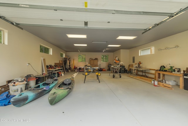 27464 N Timber Ridge Rd, Rathdrum, ID 83858 - garage featuring a workshop area