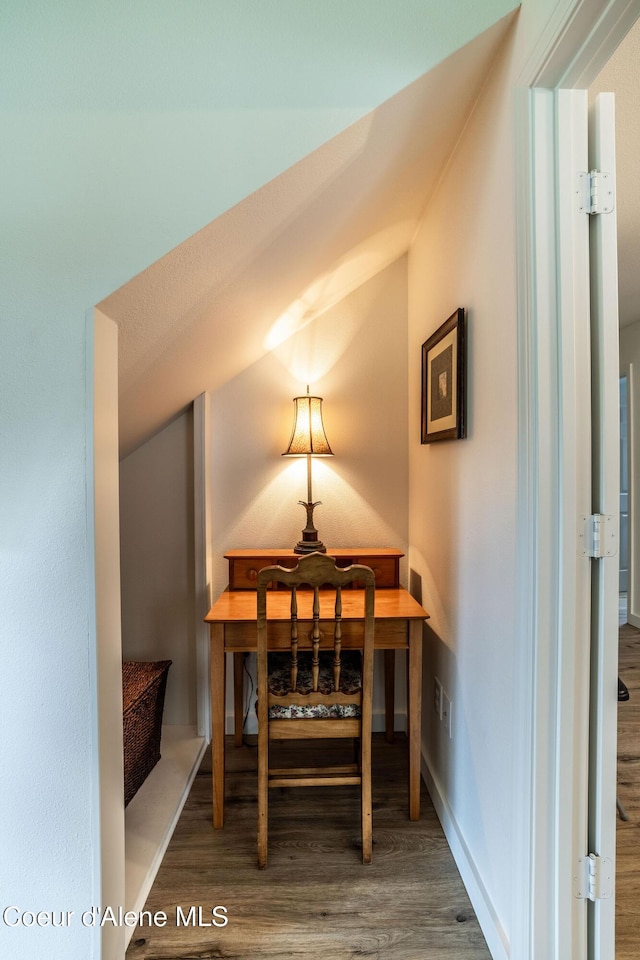377 E Knotty Pine Ln Unit 2, Coeur Dalene, ID 83815 - dining space featuring wood finished floors