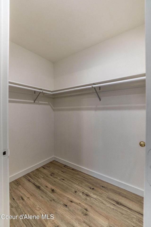 377 E Knotty Pine Ln Unit 2, Coeur Dalene, ID 83815 - spacious closet with wood finished floors