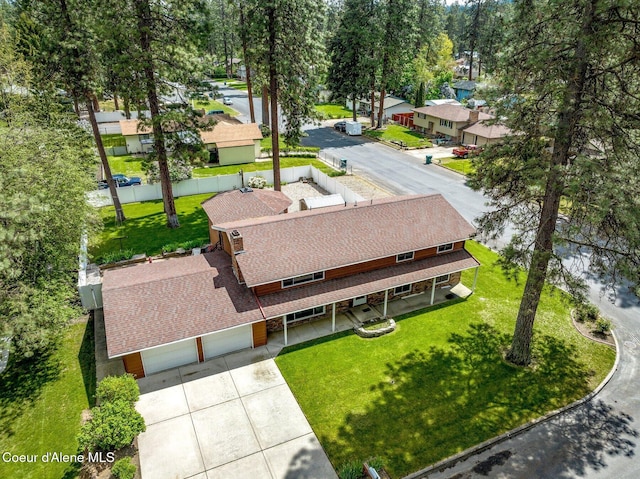 279 S Sequoia Ct, Post Falls, ID 83854 - aerial perspective of suburban area