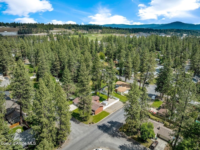 279 S Sequoia Ct, Post Falls, ID 83854 - bird's eye view of mountains and a forest
