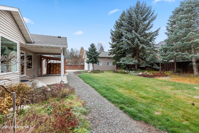 5519 N Wade St, Coeur Dalene, ID 83815 - view of yard