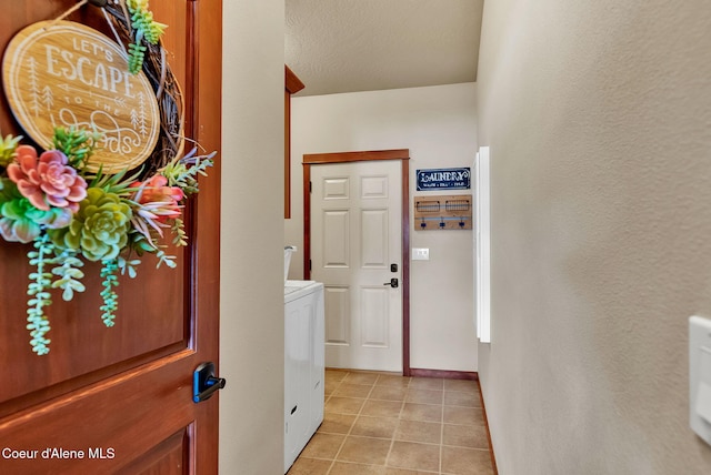 14097 N Pristine Cir, Rathdrum, ID 83858 - entrance foyer featuring light tile patterned flooring and baseboards