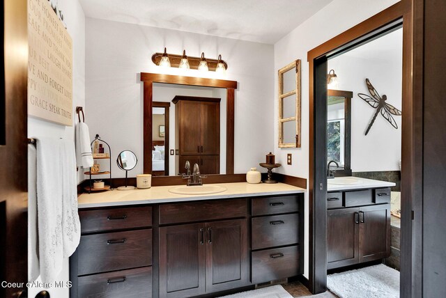 17940 W Sheltered Ct, Hauser, ID 83854 - bathroom featuring vanity