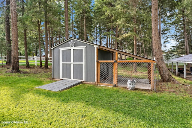 17940 W Sheltered Ct, Hauser, ID 83854 - view of shed