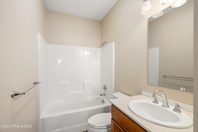 329 N 20th, Saint Maries, ID 83861 - full bath with toilet, vanity, and shower / washtub combination