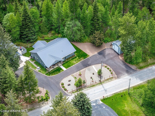 aerial view