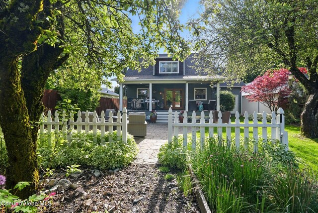 619 N Florence Ave, Sandpoint, ID 83864 - rear view of property with a patio