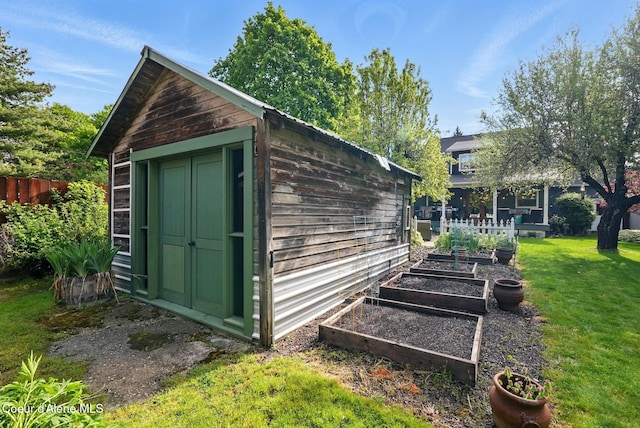 619 N Florence Ave, Sandpoint, ID 83864 - view of shed with a garden