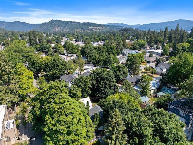 908 E Coeur D Alene Ave, Coeur Dalene, ID 83814 - aerial view of a mountainous background and a forest