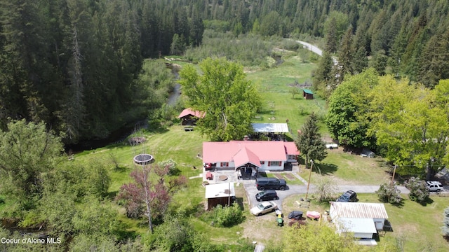 84 Highland Flats Rd, Naples, ID 83847 - view of subject property featuring a heavily wooded area