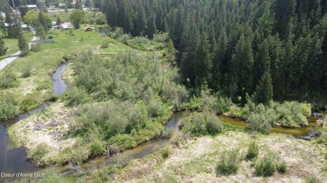 84 Highland Flats Rd, Naples, ID 83847 - aerial overview of property's location with a heavily wooded area