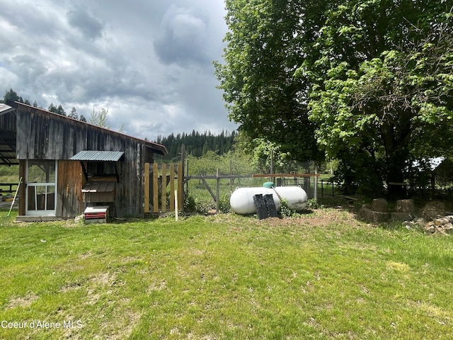 84 Highland Flats Rd, Naples, ID 83847 - view of yard with a view of trees