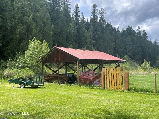 84 Highland Flats Rd, Naples, ID 83847 - view of community featuring a wooded view
