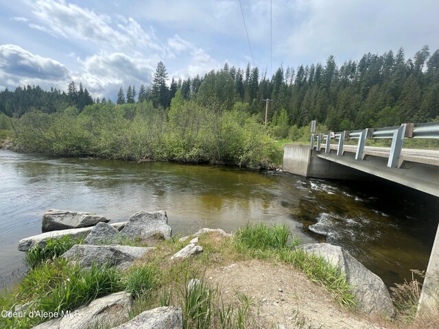 84 Highland Flats Rd, Naples, ID 83847 - dock area featuring a view of trees and a water view